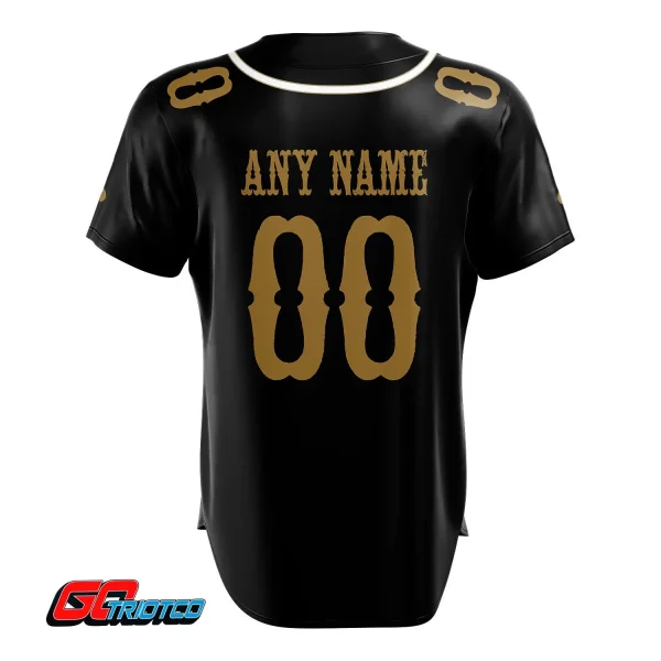 New Orleans Saints | Home Print Baseball Jerseys - Image 3