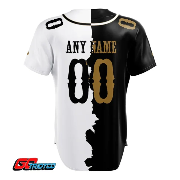 New Orleans Saints | Home Mix Away Print Baseball Jerseys - Image 3