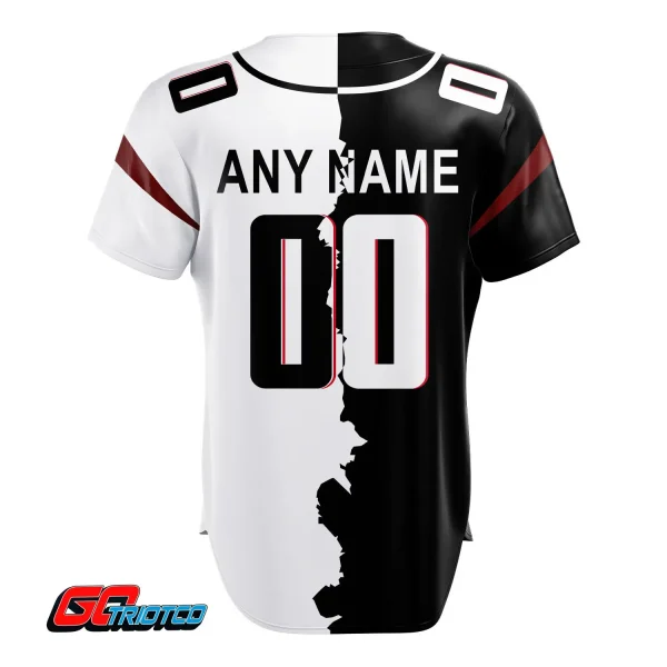 Atlanta Falcons | Home Mix Away Print Baseball Jerseys - Image 3