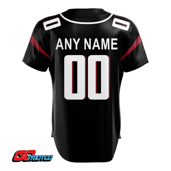 Atlanta Falcons | Home Print Baseball Jerseys - Image 3