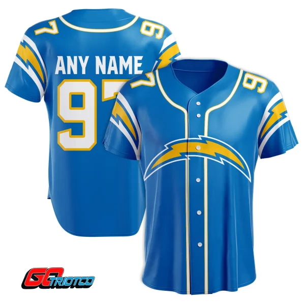 Los Angeles Chargers | Home Print Baseball Jerseys