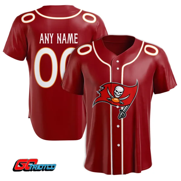 Tampa Bay Buccaneers | Home Print Baseball Jerseys