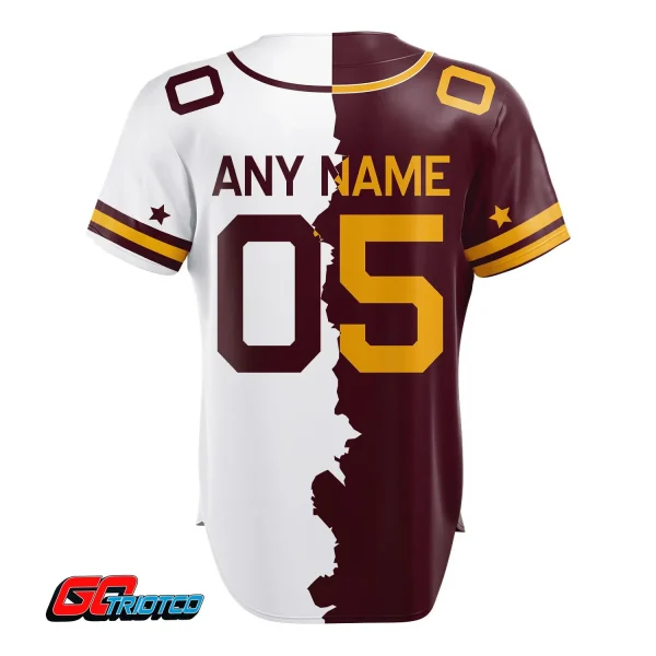 Washington Commanders | Home Mix Away Print Baseball Jerseys - Image 3