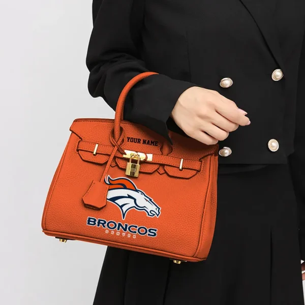 Denver Broncos Birkin Style Premium Leather Bag SPTBIRKINBAG017