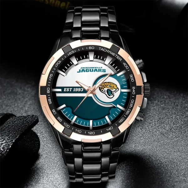 Jacksonville Jaguars VITWATK2009 Stainless Steel Watches - Image 2