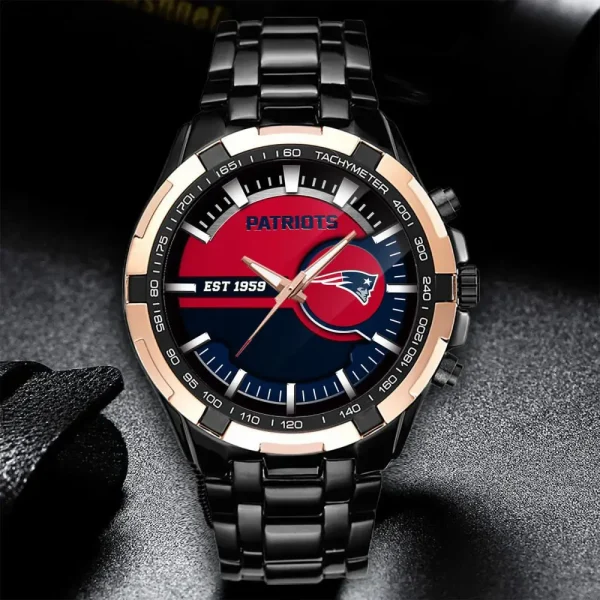 New England Patriots VITWATK2015 Stainless Steel Watches - Image 2