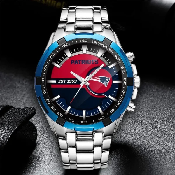 New England Patriots VITWATK2015 Stainless Steel Watches - Image 3