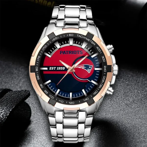 New England Patriots VITWATK2015 Stainless Steel Watches - Image 5