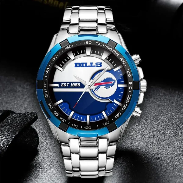 Buffalo Bills VITWATK1998 Stainless Steel Watches - Image 3