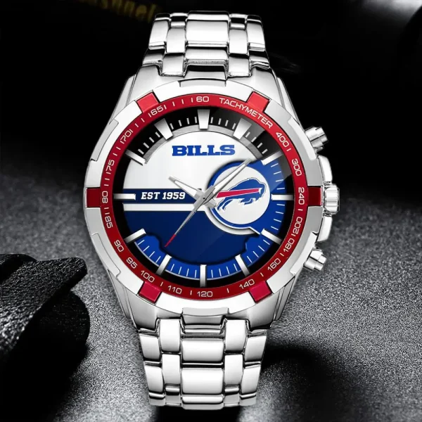 Buffalo Bills VITWATK1998 Stainless Steel Watches - Image 4