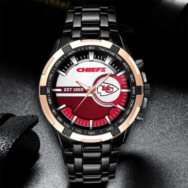 Kansas City Chiefs VITWATK2010 Stainless Steel Watches - Image 2