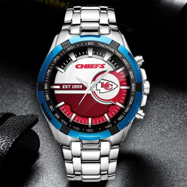 Kansas City Chiefs VITWATK2010 Stainless Steel Watches - Image 3