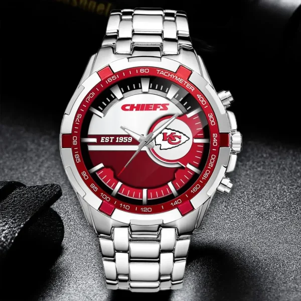 Kansas City Chiefs VITWATK2010 Stainless Steel Watches - Image 4