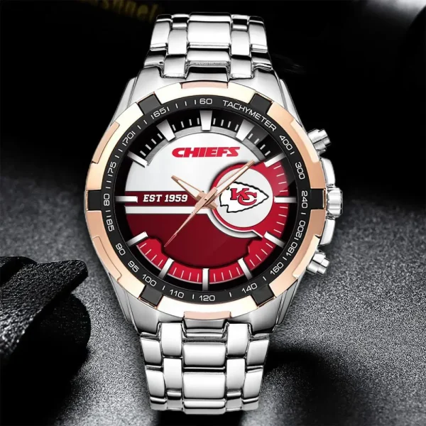 Kansas City Chiefs VITWATK2010 Stainless Steel Watches - Image 5