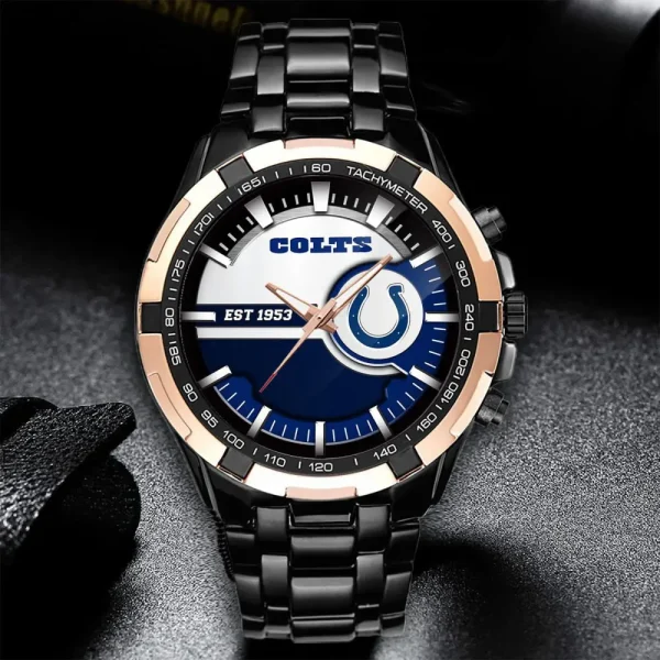 Indianapolis Colts VITWATK2008 Stainless Steel Watches - Image 2