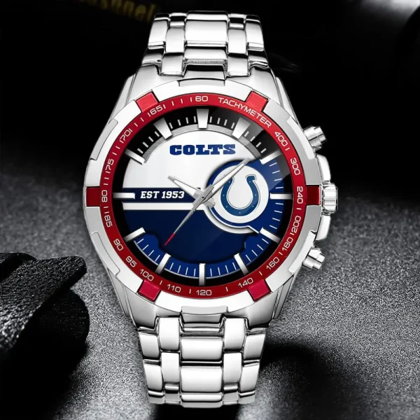 Indianapolis Colts VITWATK2008 Stainless Steel Watches - Image 4