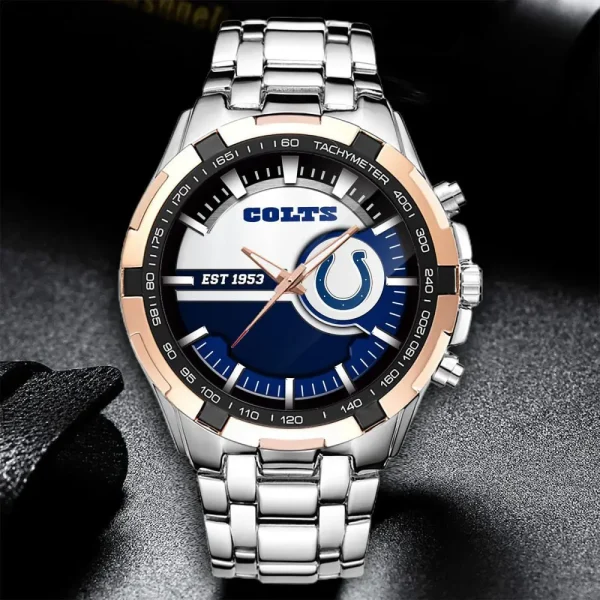 Indianapolis Colts VITWATK2008 Stainless Steel Watches - Image 5