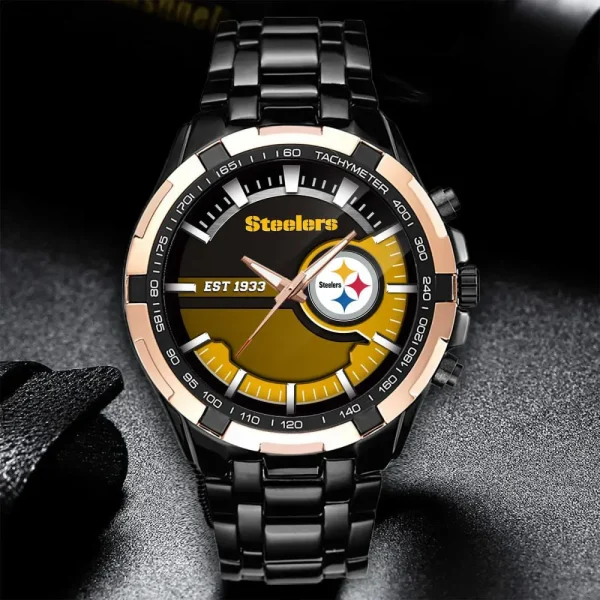 Pittsburgh Steelers VITWATK2021 Stainless Steel Watches - Image 2