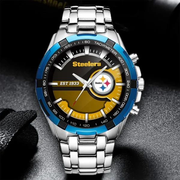 Pittsburgh Steelers VITWATK2021 Stainless Steel Watches - Image 3