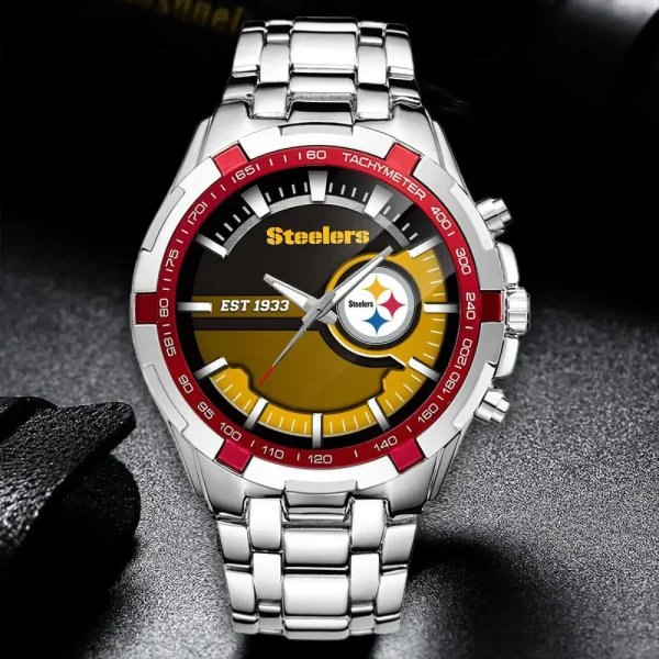 Pittsburgh Steelers VITWATK2021 Stainless Steel Watches - Image 4