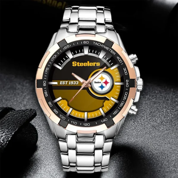 Pittsburgh Steelers VITWATK2021 Stainless Steel Watches - Image 5