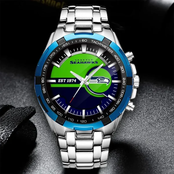 Seattle Seahawks VITWATK2023 Stainless Steel Watches - Image 3