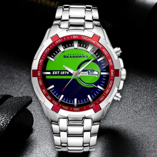 Seattle Seahawks VITWATK2023 Stainless Steel Watches - Image 4