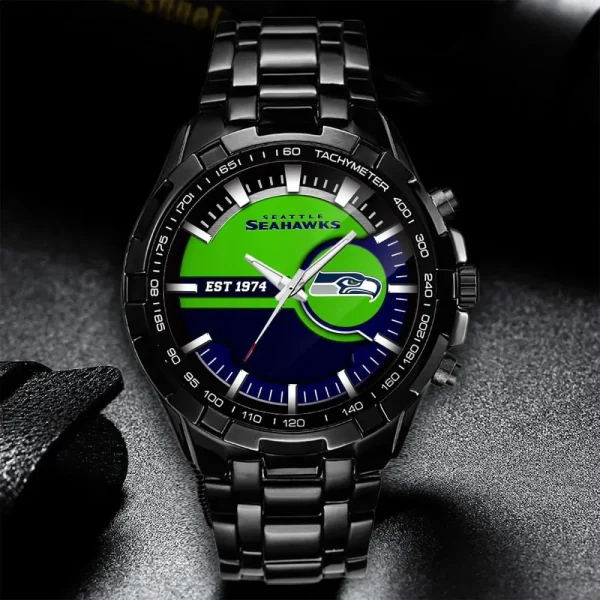 Seattle Seahawks VITWATK2023 Stainless Steel Watches - Image 6