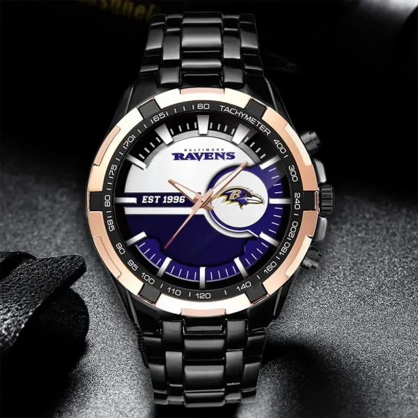 Baltimore Ravens VITWATK1997 Stainless Steel Watches - Image 2