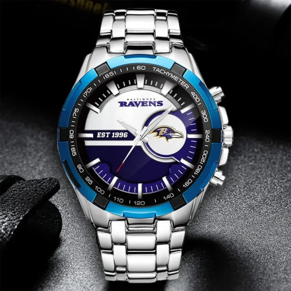 Baltimore Ravens VITWATK1997 Stainless Steel Watches - Image 3