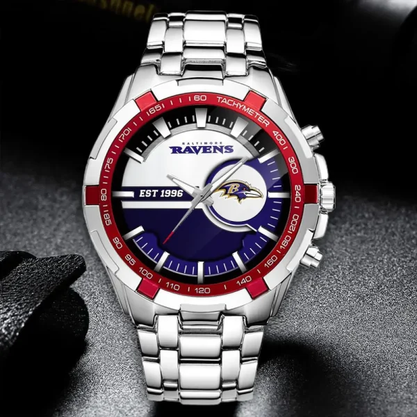 Baltimore Ravens VITWATK1997 Stainless Steel Watches - Image 4