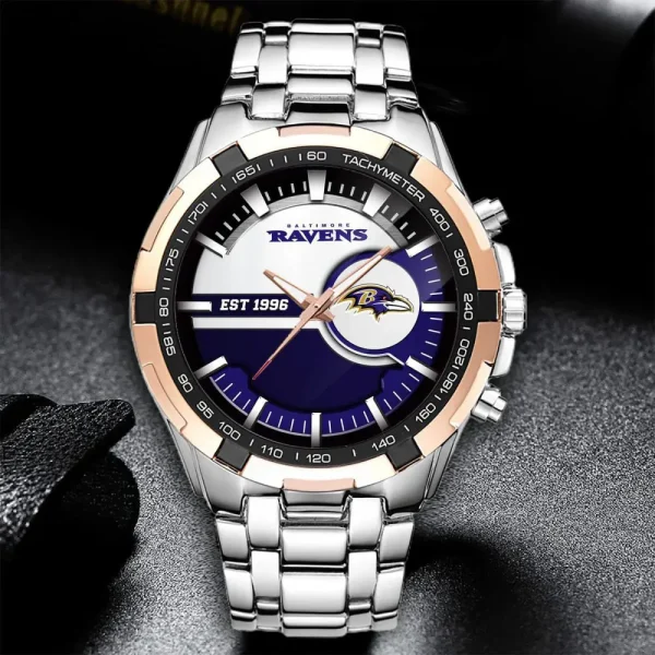 Baltimore Ravens VITWATK1997 Stainless Steel Watches - Image 5