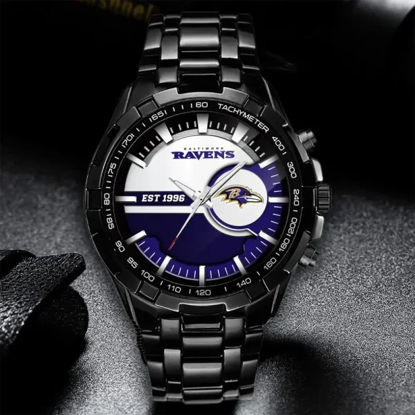 Baltimore Ravens VITWATK1997 Stainless Steel Watches - Image 6