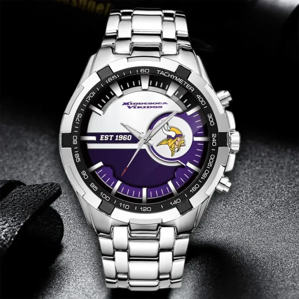 Minnesota Vikings VITWATK2014 Stainless Steel Watches