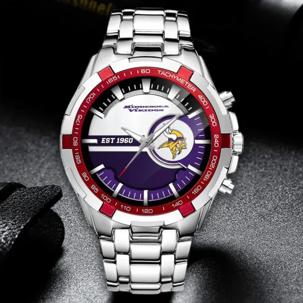 Minnesota Vikings VITWATK2014 Stainless Steel Watches - Image 4