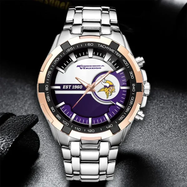 Minnesota Vikings VITWATK2014 Stainless Steel Watches - Image 5