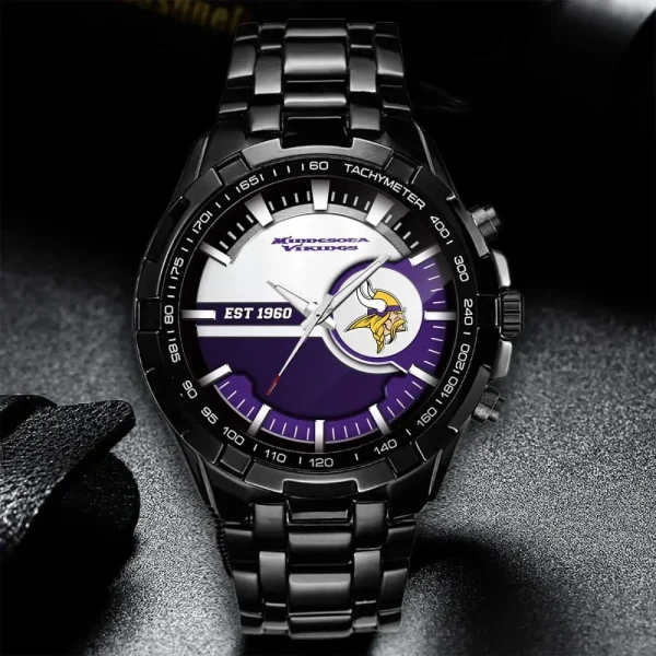 Minnesota Vikings VITWATK2014 Stainless Steel Watches - Image 6