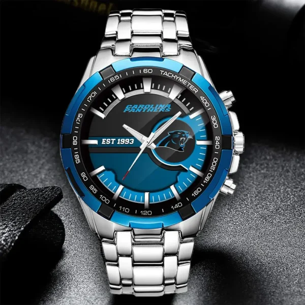 Carolina Panthers VITWATK1999 Stainless Steel Watches - Image 3