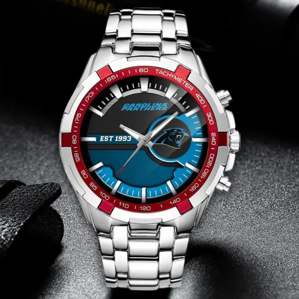 Carolina Panthers VITWATK1999 Stainless Steel Watches - Image 4