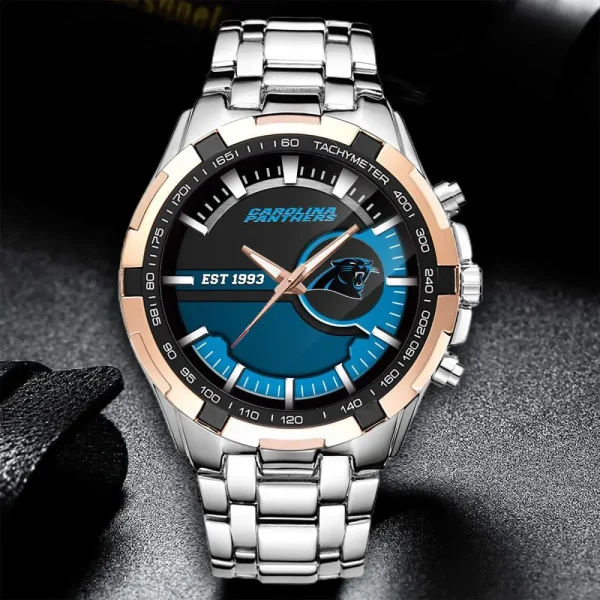 Carolina Panthers VITWATK1999 Stainless Steel Watches - Image 5