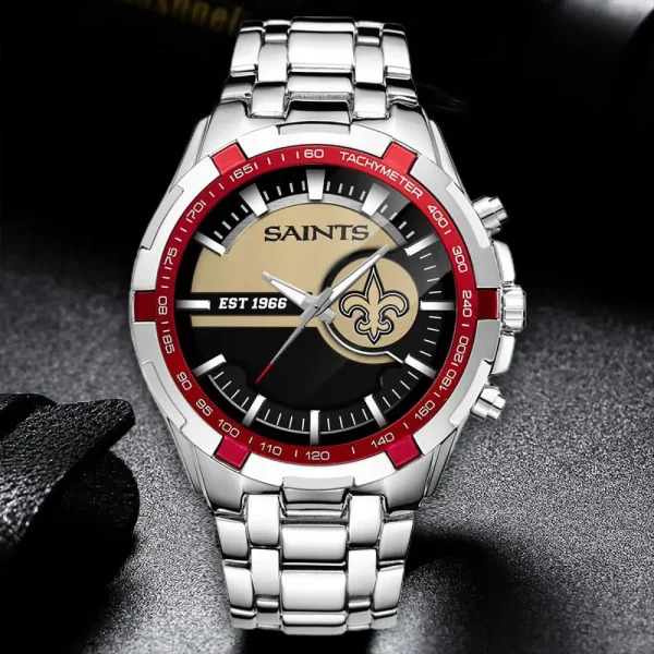 New Orleans Saints VITWATK2016 Stainless Steel Watches - Image 4