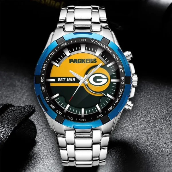 Green Bay Packers VITWATK2006 Stainless Steel Watches - Image 3