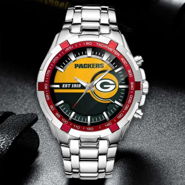 Green Bay Packers VITWATK2006 Stainless Steel Watches - Image 4