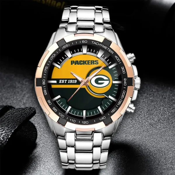 Green Bay Packers VITWATK2006 Stainless Steel Watches - Image 5