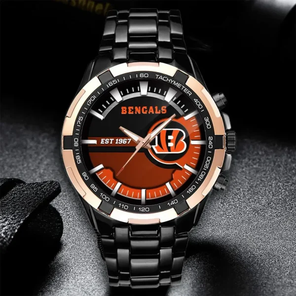 Cincinnati Bengals VITWATK2001 Stainless Steel Watches - Image 2