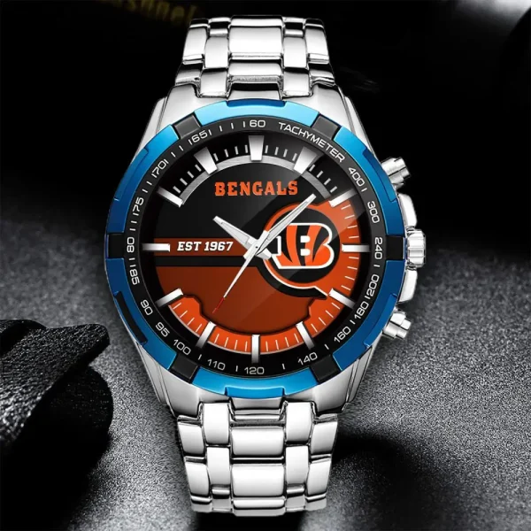 Cincinnati Bengals VITWATK2001 Stainless Steel Watches - Image 3