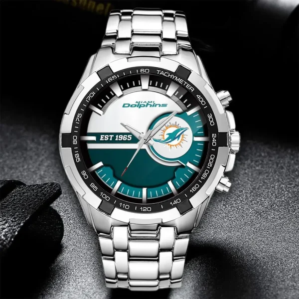 Miami Dolphins VITWATK2013 Stainless Steel Watches