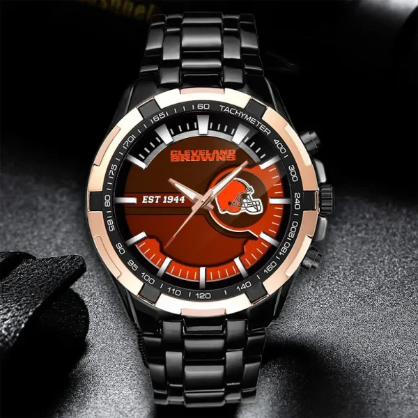 Cleveland Browns VITWATK2002 Stainless Steel Watches - Image 2