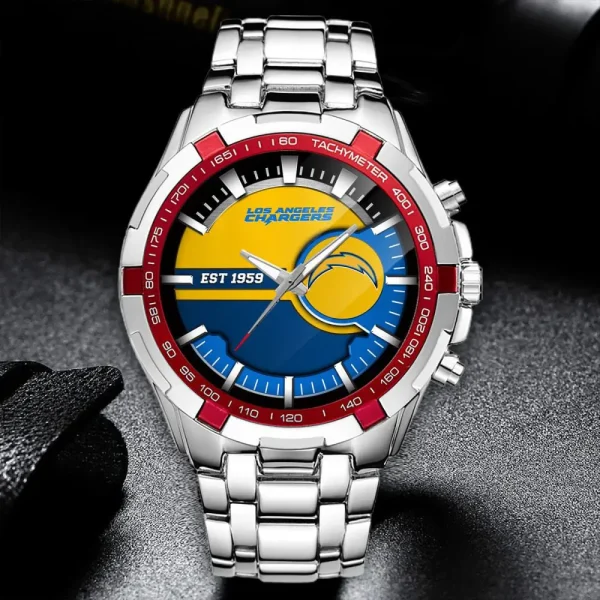 Los Angeles Chargers VITWATK2011 Stainless Steel Watches - Image 4