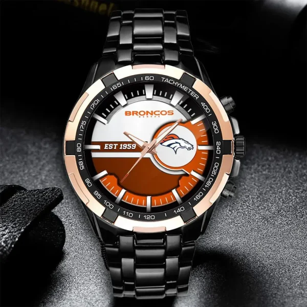 Denver Broncos VITWATK2004 Stainless Steel Watches - Image 2